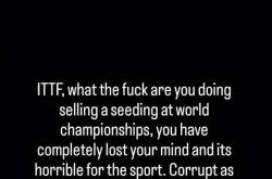 开云新闻-林德(dé)曝国际乒聯(lián)“出售(shòu)”世乒賽(sài)种子席位，或手握(wò)确凿証(zhèng)据