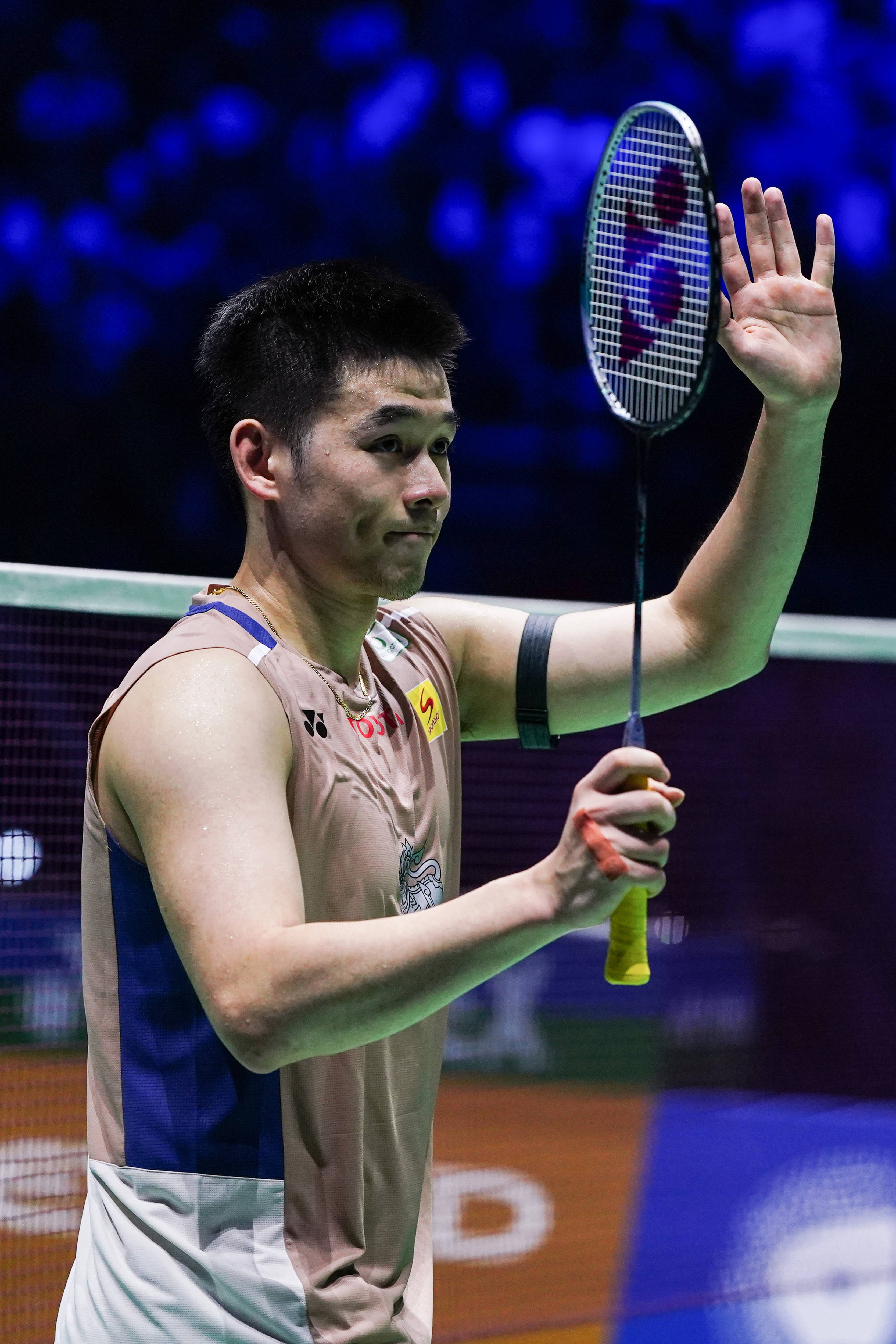 (体育)羽毛球——世锦赛:昆拉武特晋级男单决赛