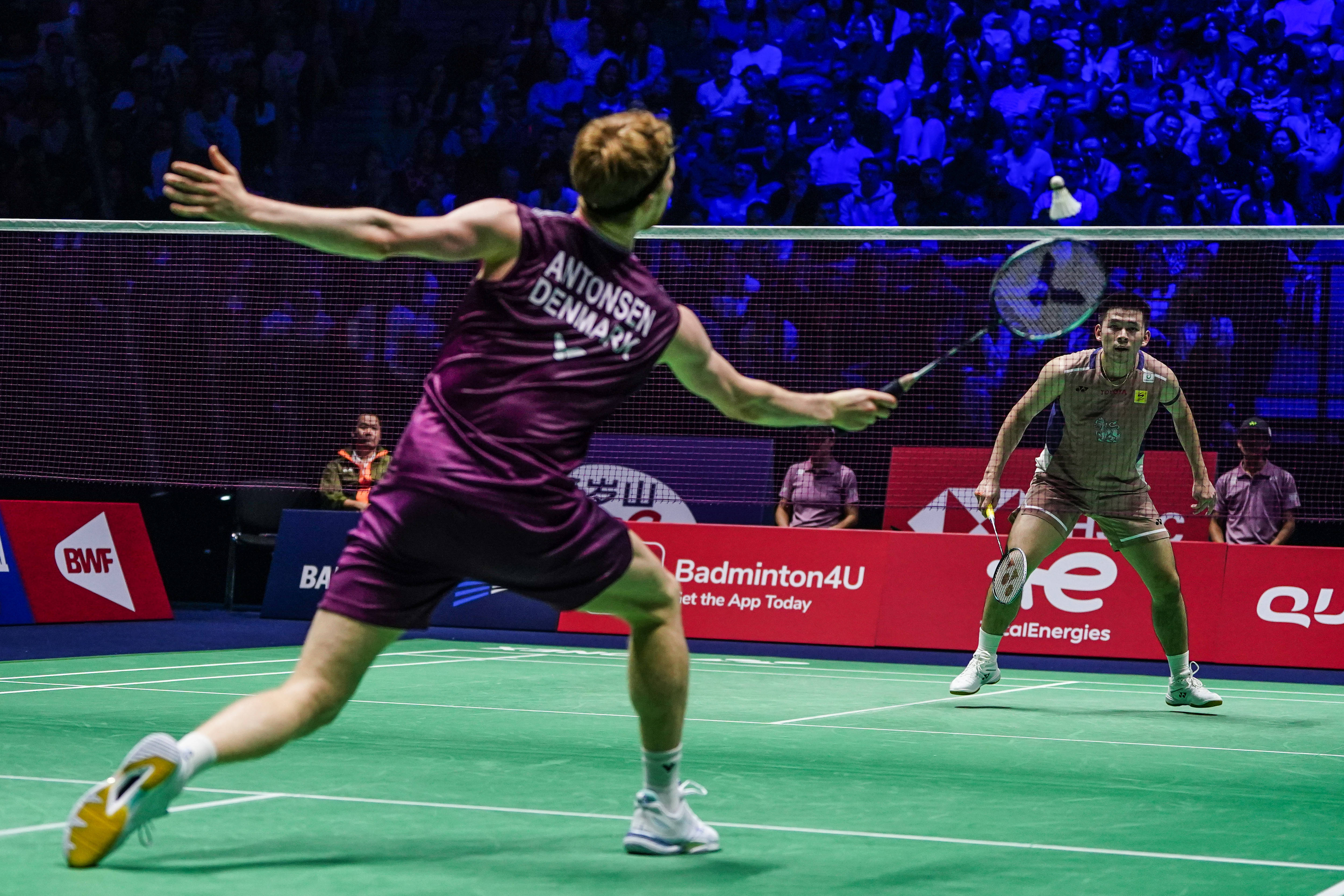 (体育)羽毛球——世锦赛:昆拉武特晋级男单决赛